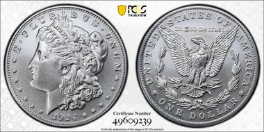 2024 $1 Morgan Dollar First Strike MS69