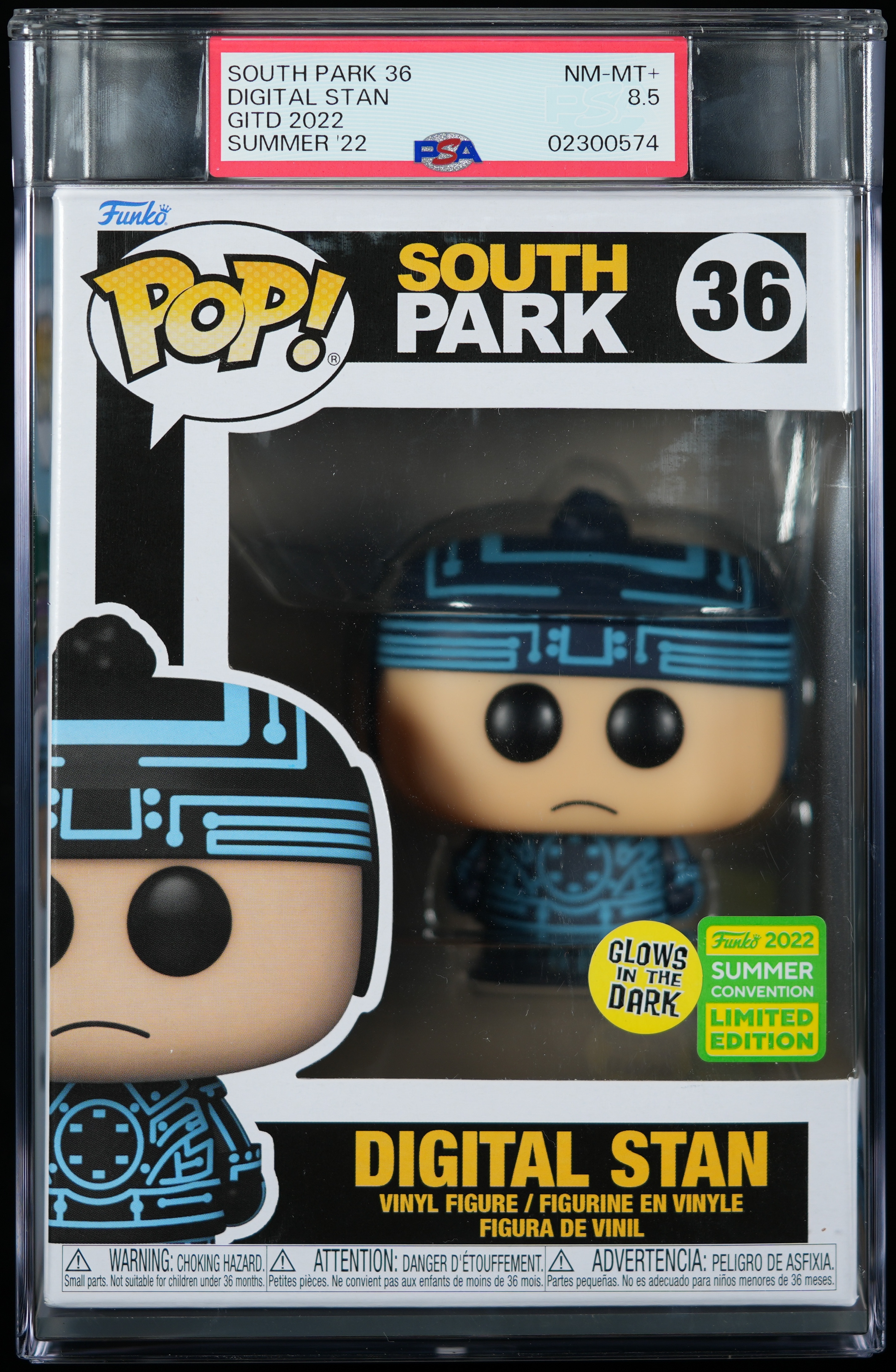 South Park 36 Digital Stan GITD 2022 Summer Convention 2022