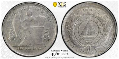 1883 50C KM-51  Ag N1