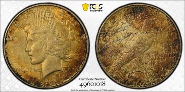 1927-D $1 AU55