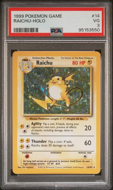 Raichu (14/132) - Frente
