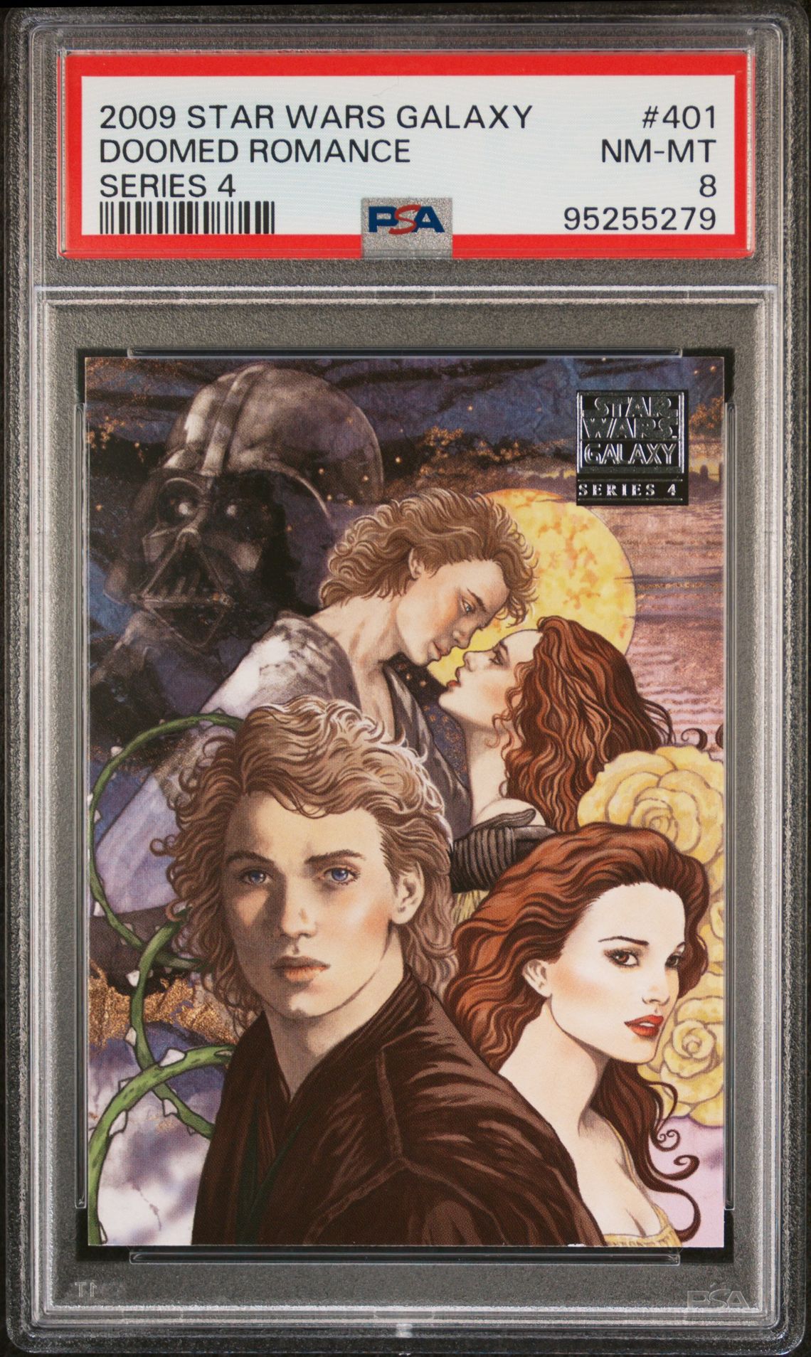 2009 Star Wars STAR WARS GALAXY SERIES 4 #401 Doomed Romance front