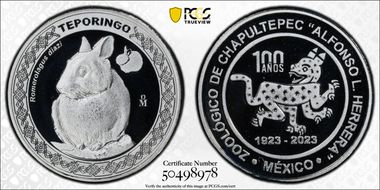2023-Mo Medal Chapultepec Zoo Ag Teporingo SP70