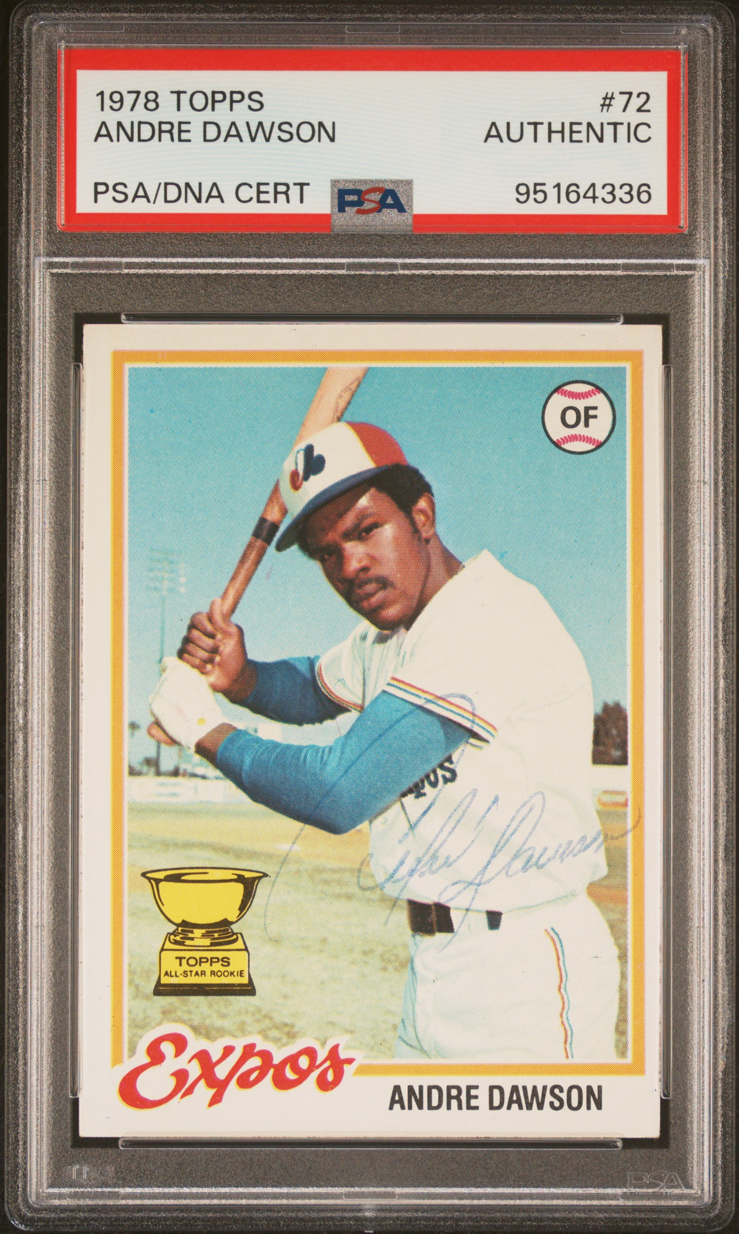 1978 Topps Andre Dawson #72 front