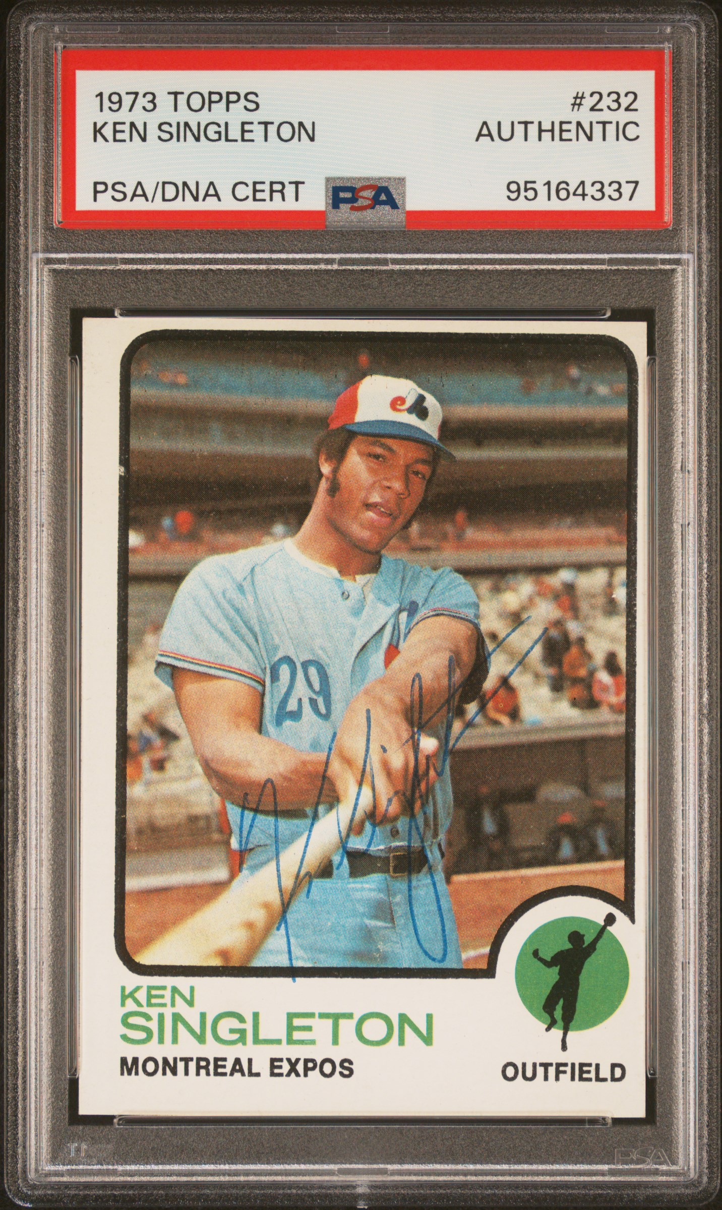 1973 Topps Ken Singleton #232 front