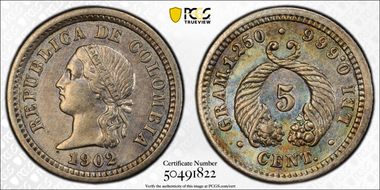1902 (P) 5C Restrepo-365.1 Silver N1