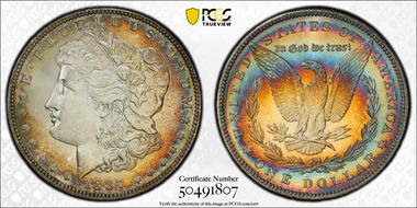 1887 $1 MS65