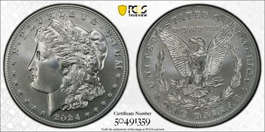 2024 $1 Morgan Dollar First Strike MS69