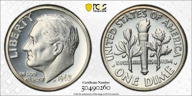 1963 10C DDR FS-801 PR68CAM