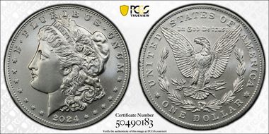 2024 $1 Morgan Dollar First Strike MS69