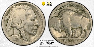 1920-D 5C 2 Feathers, FS-401 G6