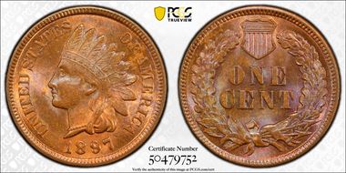 1897 1C MS64BN