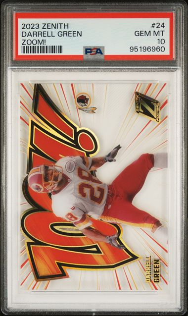 2023 Panini Zenith Zoom! Darrell Green #24 Gem Mt 10 front