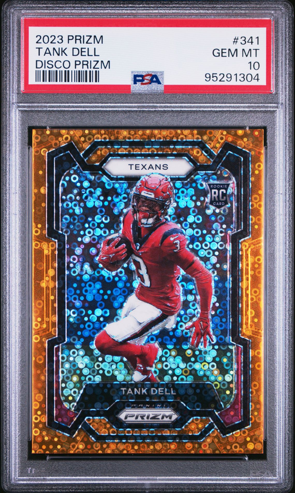 2023 Panini PANINI PRIZM DISCO PRIZM #341 Tank Dell front