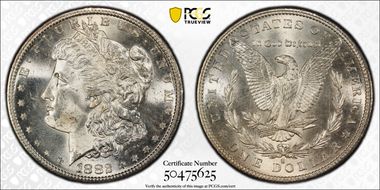 1882-S $1 MS63