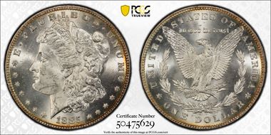 1885 $1 MS63