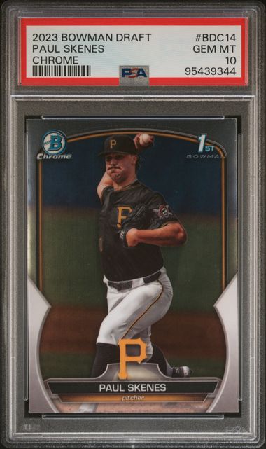 2023 Bowman Bowman Draft Chrome #BDC14 Paul Skenes front