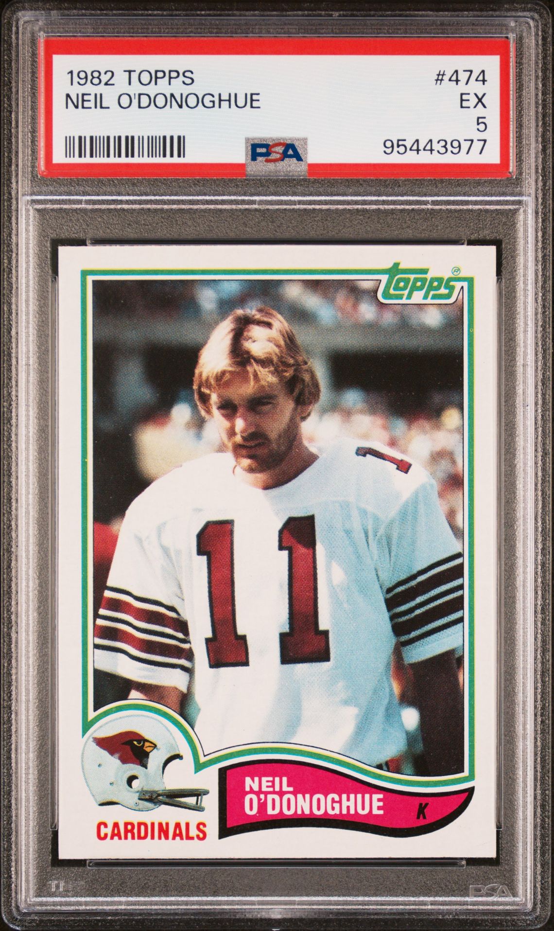 1982 Topps TOPPS #474 Neil O'Donoghue front