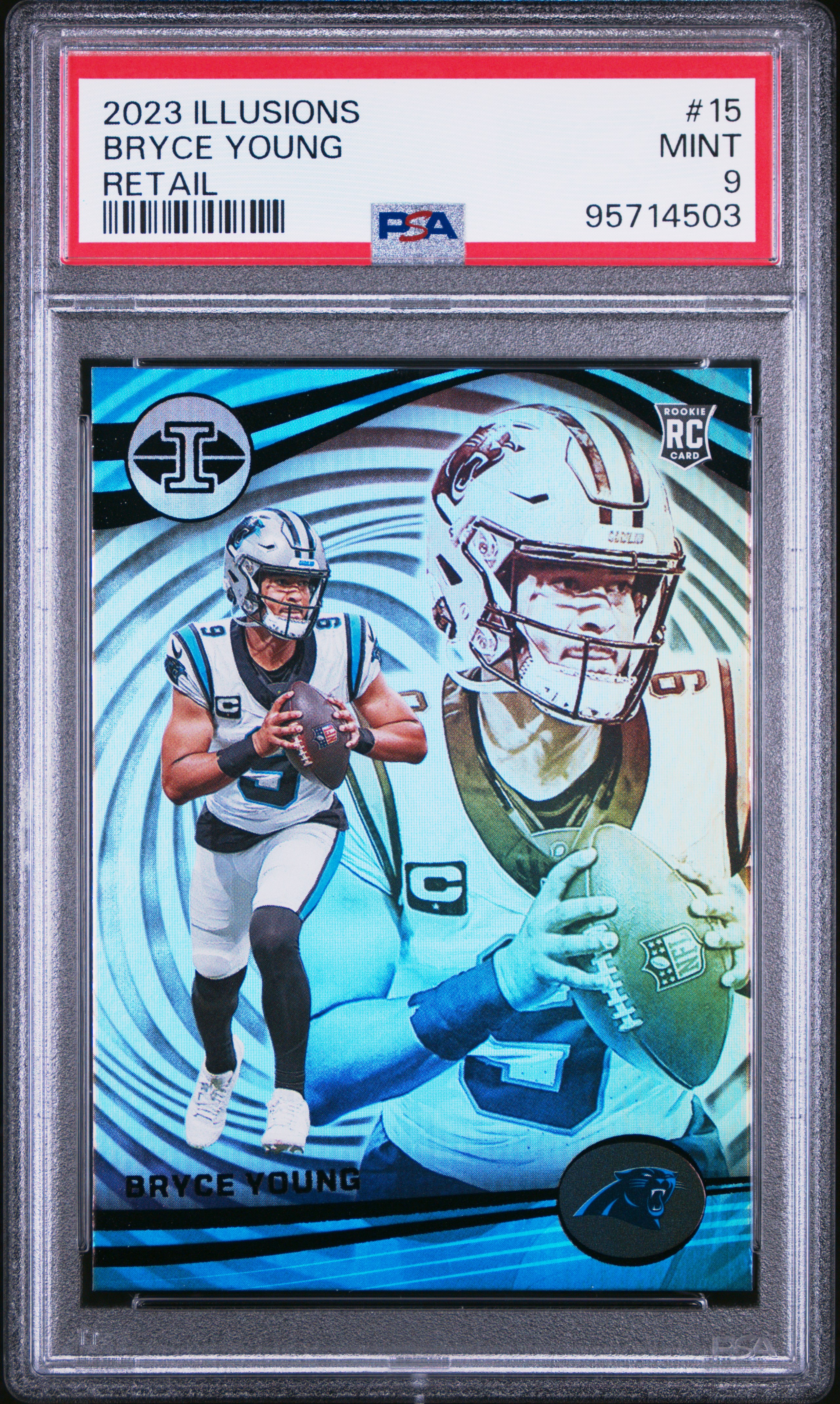 2023 Panini Illusions Bryce Young #15 (Retail) Mint 9 front