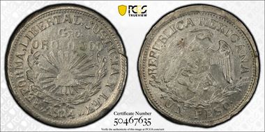 1914-GRO Peso KM-641 MS62