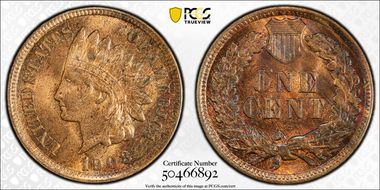 1908 1C MS64RB