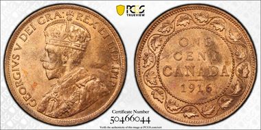 1916 1C MS64RB