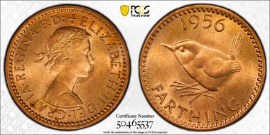 1956 1/4D S-4159 MS65RD