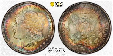 1882 $1 MS64+