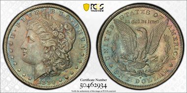 1880-O $1 MS62