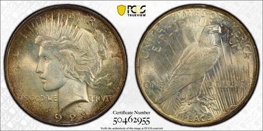1922 $1 MS64