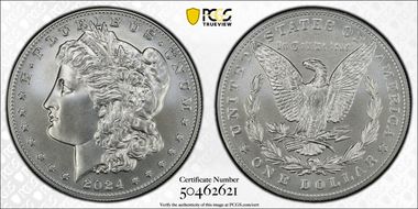 2024 $1 Morgan Dollar MS69