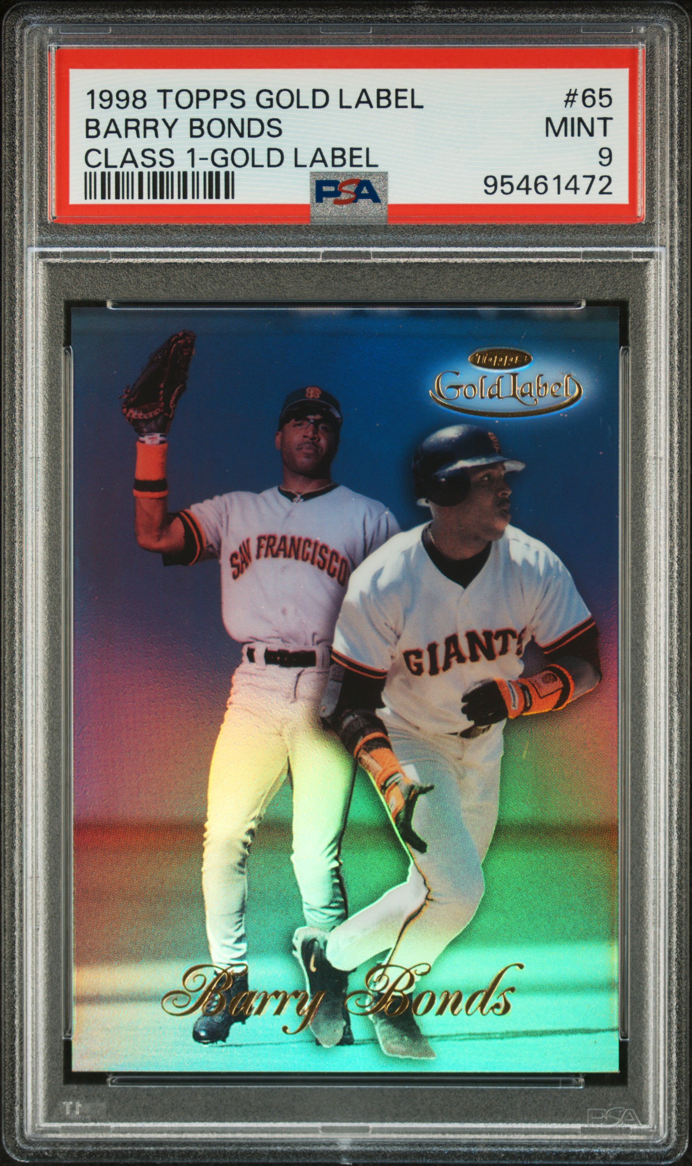 Baseball - Barry Bonds Master Topps Set: robertdaniels77 Set Image