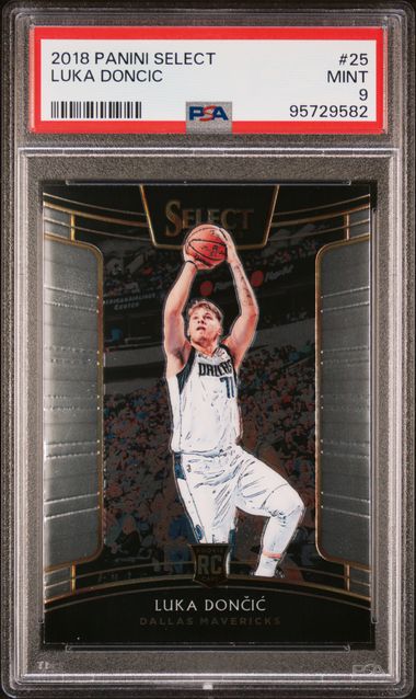 2018 Panini PANINI SELECT #25 Luka Doncic front