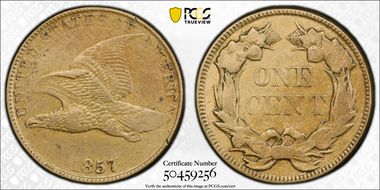 1857 1C Flying Eagle XF45