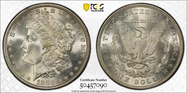 1883 $1 MS65