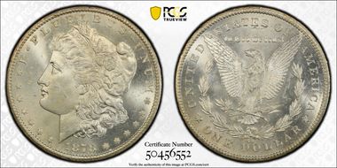 1878-CC $1 MS64