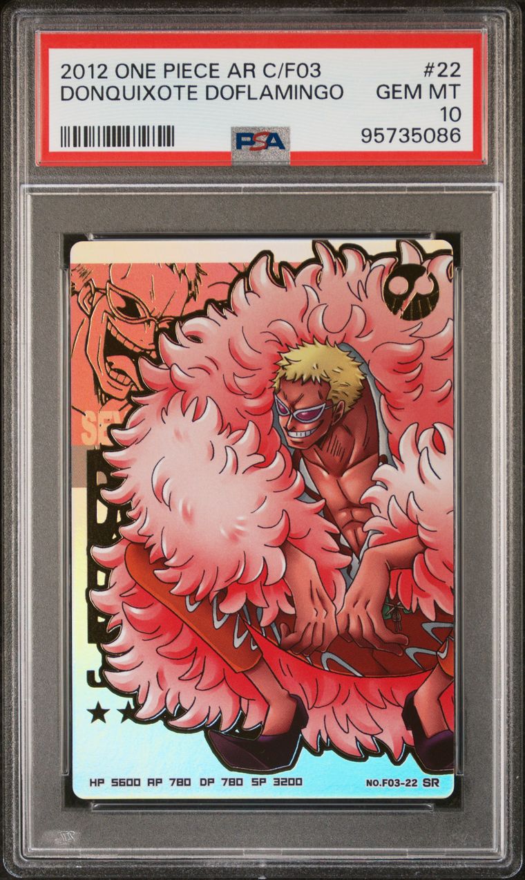 PSA Set Registry Showcase: Vintage One Piece TCG