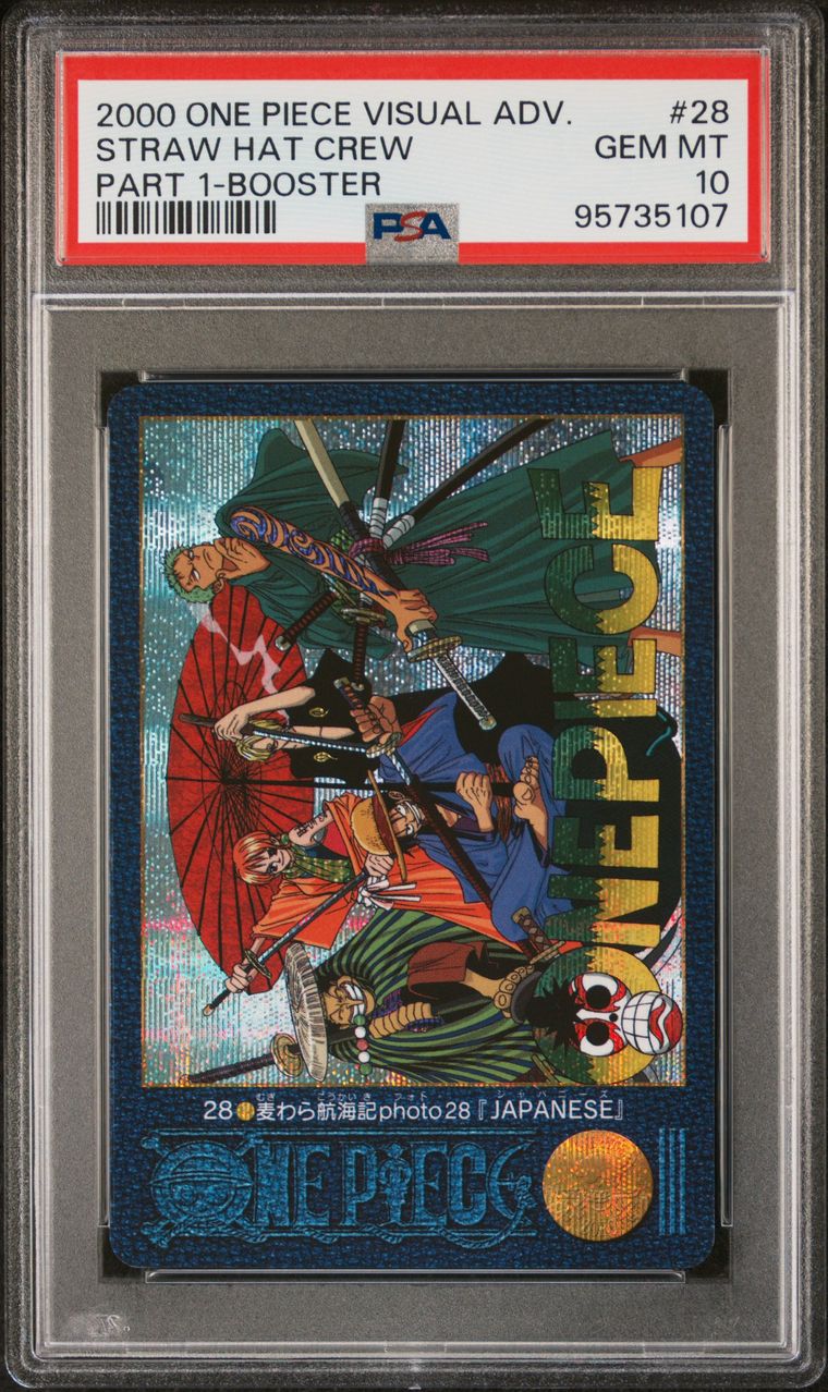 PSA Set Registry Showcase: Vintage One Piece TCG