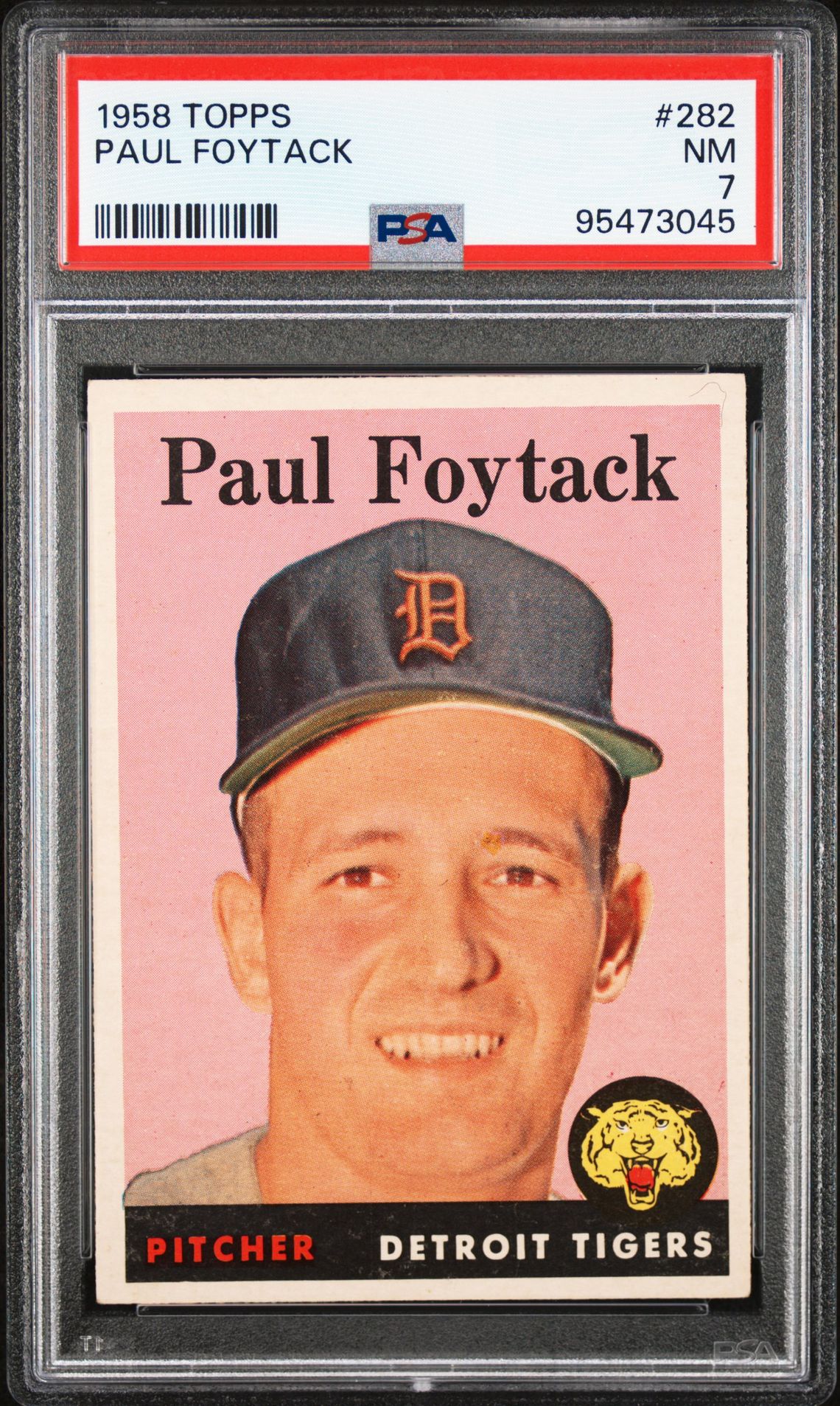 1958 Topps TOPPS #282 Paul Foytack front