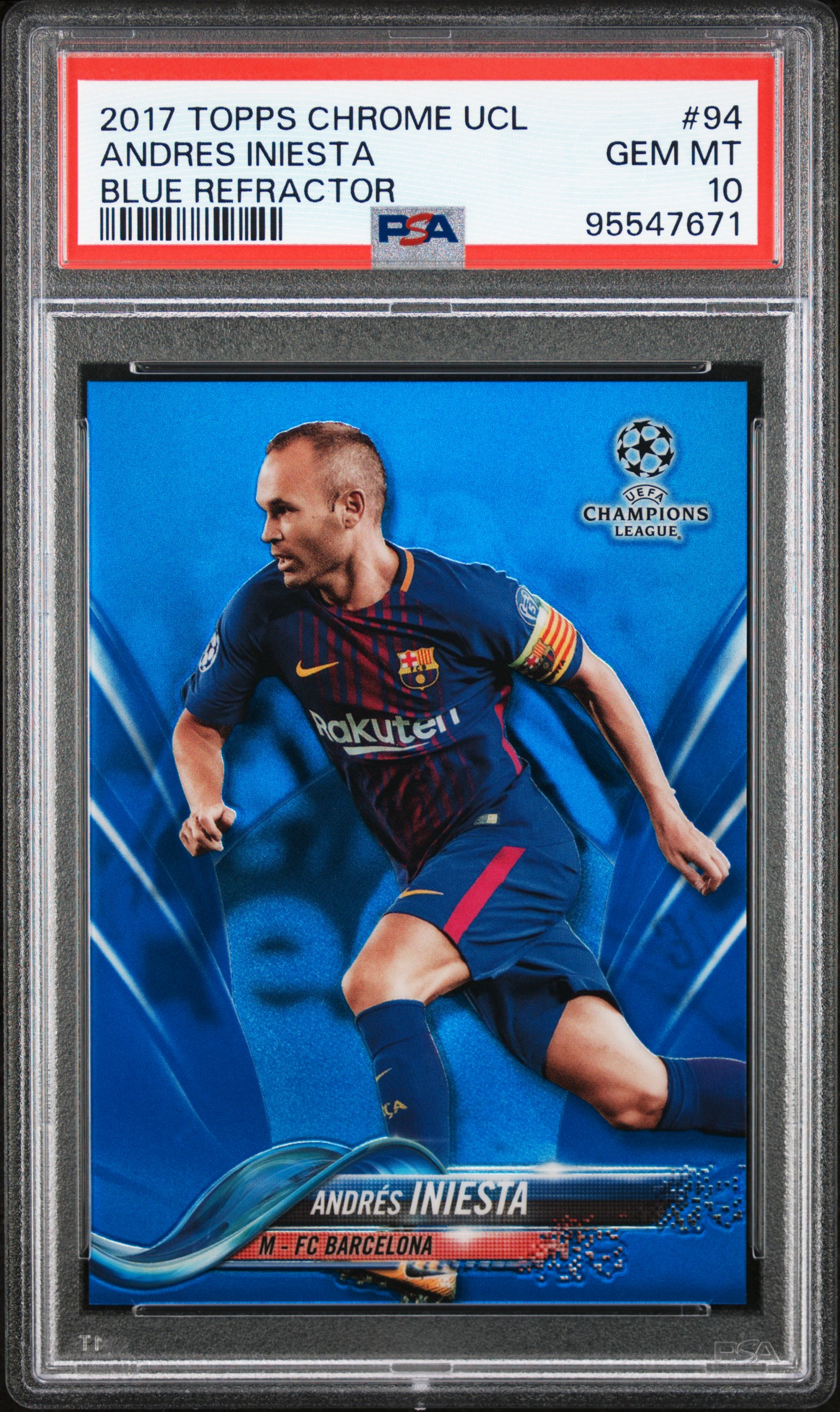 ハンニバル メイブリ Topps UCL RC パラレル PSA 10 HANNIBAL MEJBRI 2021-22 Topps UEFA Champion League Sparkle