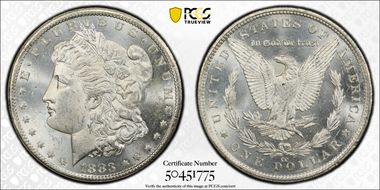 1883-CC $1 MS64