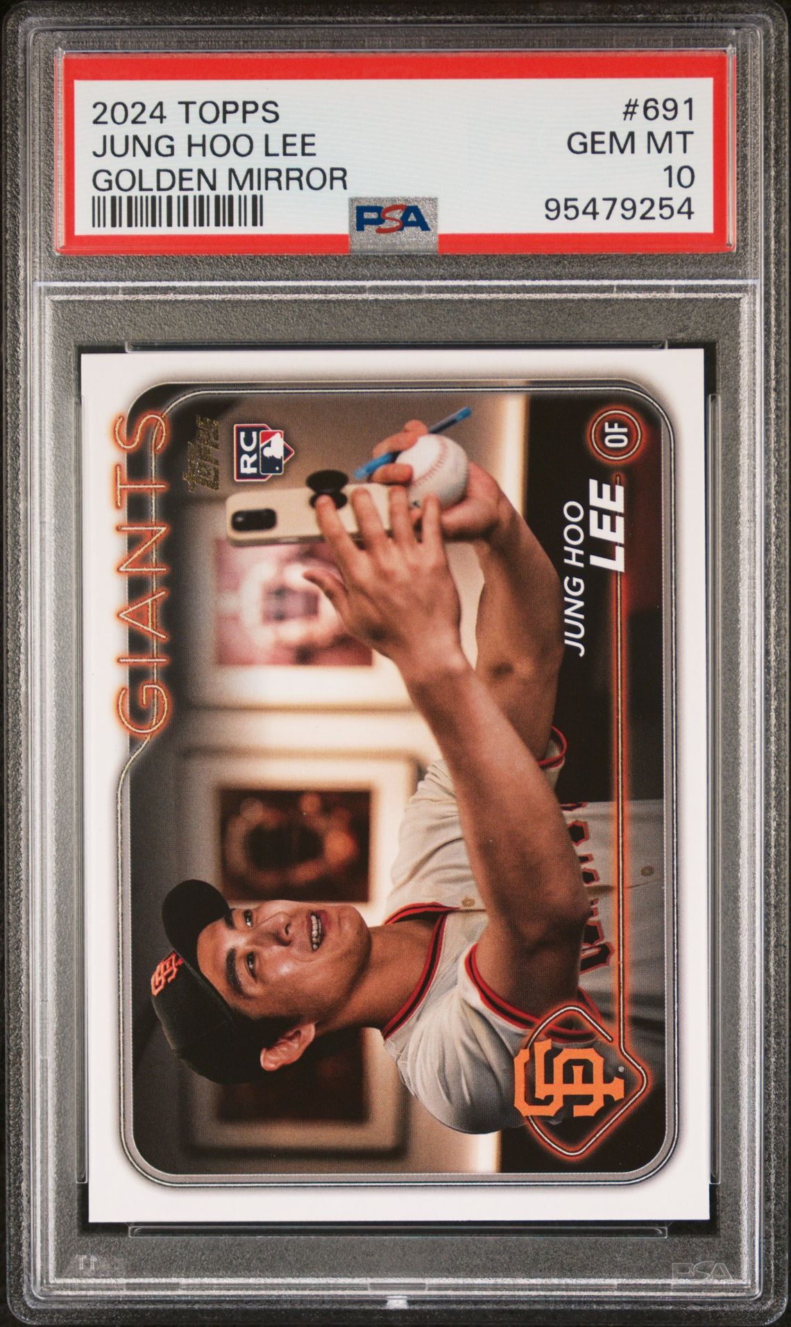 2024 Topps TOPPS Refractor #691 Jung Hoo Lee front