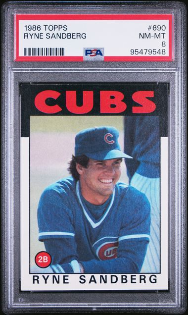 1986 Topps TOPPS #690 Ryne Sandberg front