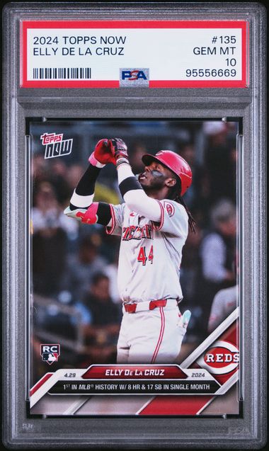 2024 Topps Topps Now #135 Elly De La Cruz front