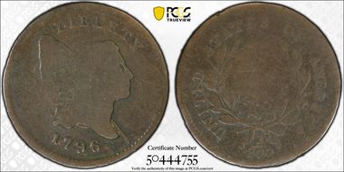 1796 1/2C C-2 With Pole VG8BN