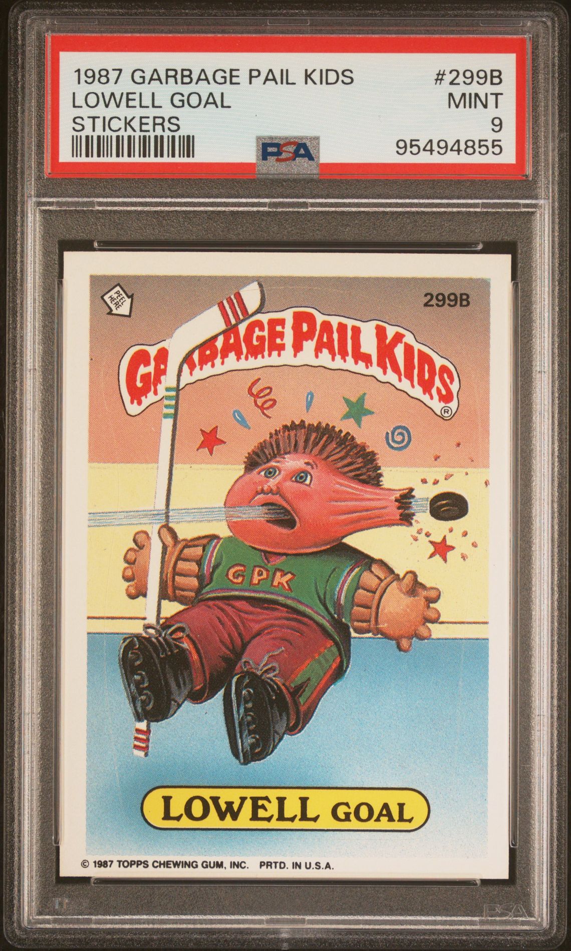 Lowell Goal PSA 9