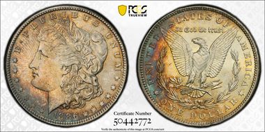 1886 $1 MS64