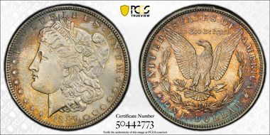 1886 $1 MS64