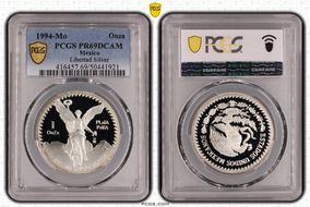 1994-Mo Onza Libertad Ag PR69DCAM