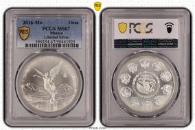 2016-Mo Onza Libertad Ag MS67